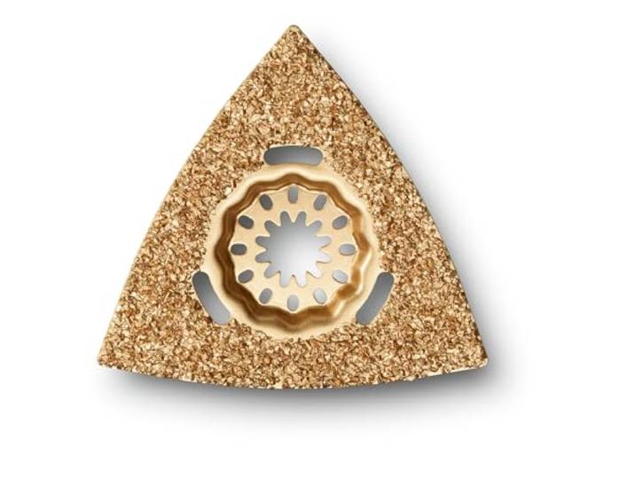 FEIN Râpe à concrétion carbure Starlock Forme triangulaire (63731001210)