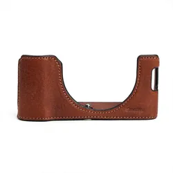 SmallRig 4699 Leather Half Case Kit (Kamera Etui, 1.30 l), Kameratasche, Braun
