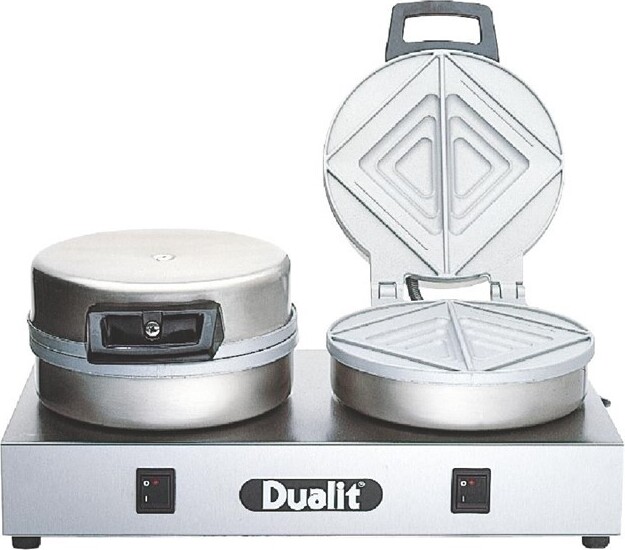 Dualit Kontakttoaster 73002 - doppelte Platten - leicht zu reinigen