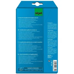 Sigel Fotopapier (200 g/m2, 10 x 15 cm, A6), Fotopapier, Weiss