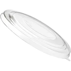 VEPATIM 50x Deckel für Salatschalen 1300 ml transparent aus rPET