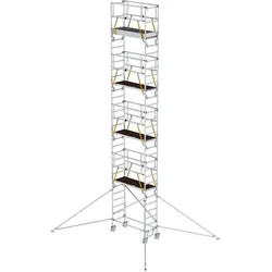MUNK Rollgerüst SG mit Ausleger 0,75x1,80m Plattform 10,39m AH