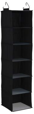Household Essentials 6 Shelf Hanging Closet Organizer