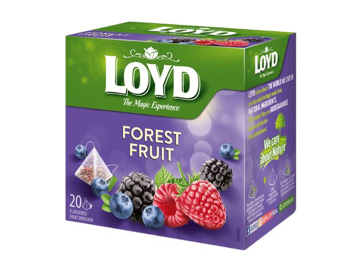 LOYD Sachets de thé aux fruits des bois 50 x 2 g