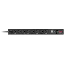 APC AP7900B Rack PDU, Switched, 1HE, 15 A, 100/120 V, (8)5-15