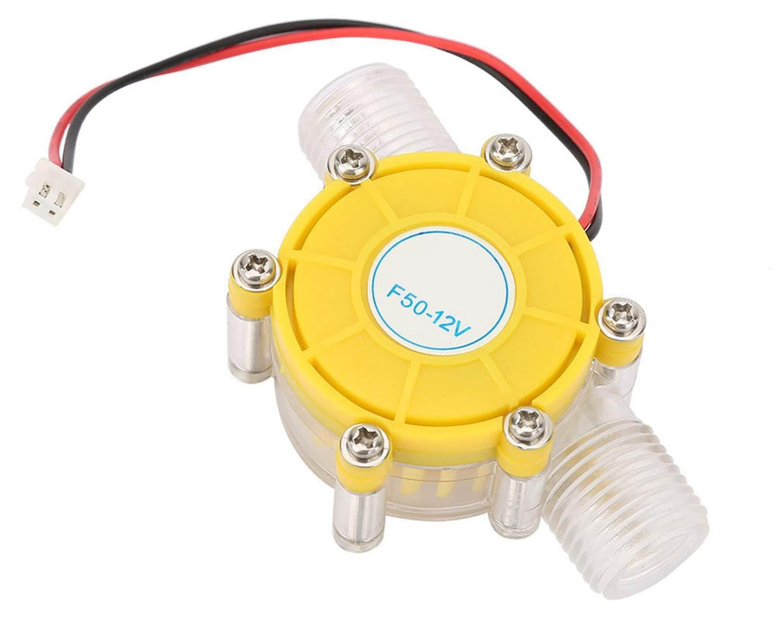 Dripio Micro-hydrogenerator 12V DC-turbine, geel