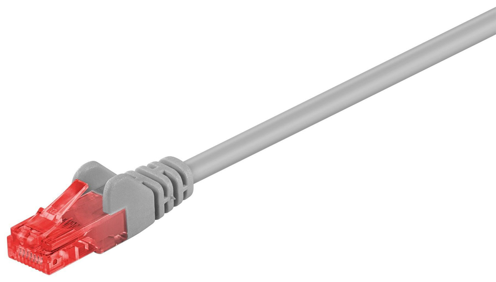 Goobay Patchkabel Cat 6 U/UTP, grijs, 20 meter