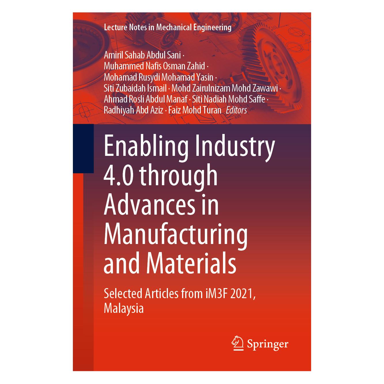 Springer Enabling Industry 4.0 through Advances in Manufacturing and Materials (Englisch, Hardcover) (63711910)