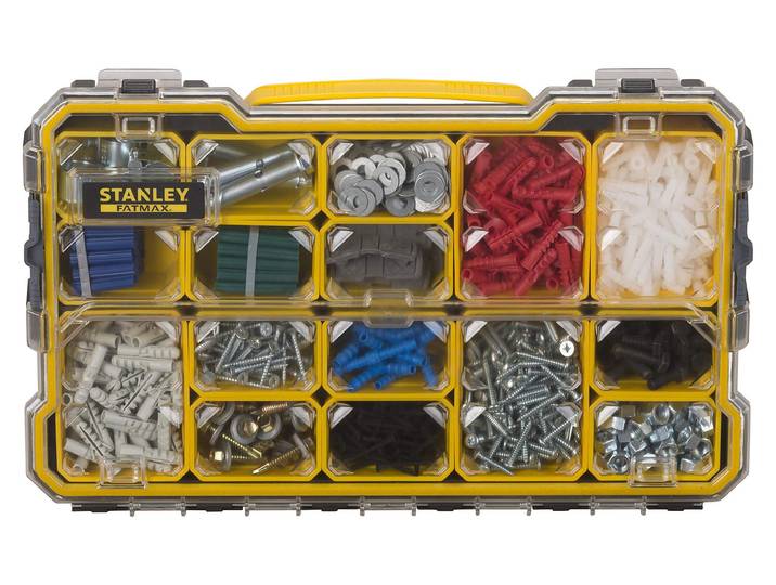 Organiseur étanche 14 compartiments amovibles FATMAX STANLEY FMST1-75779