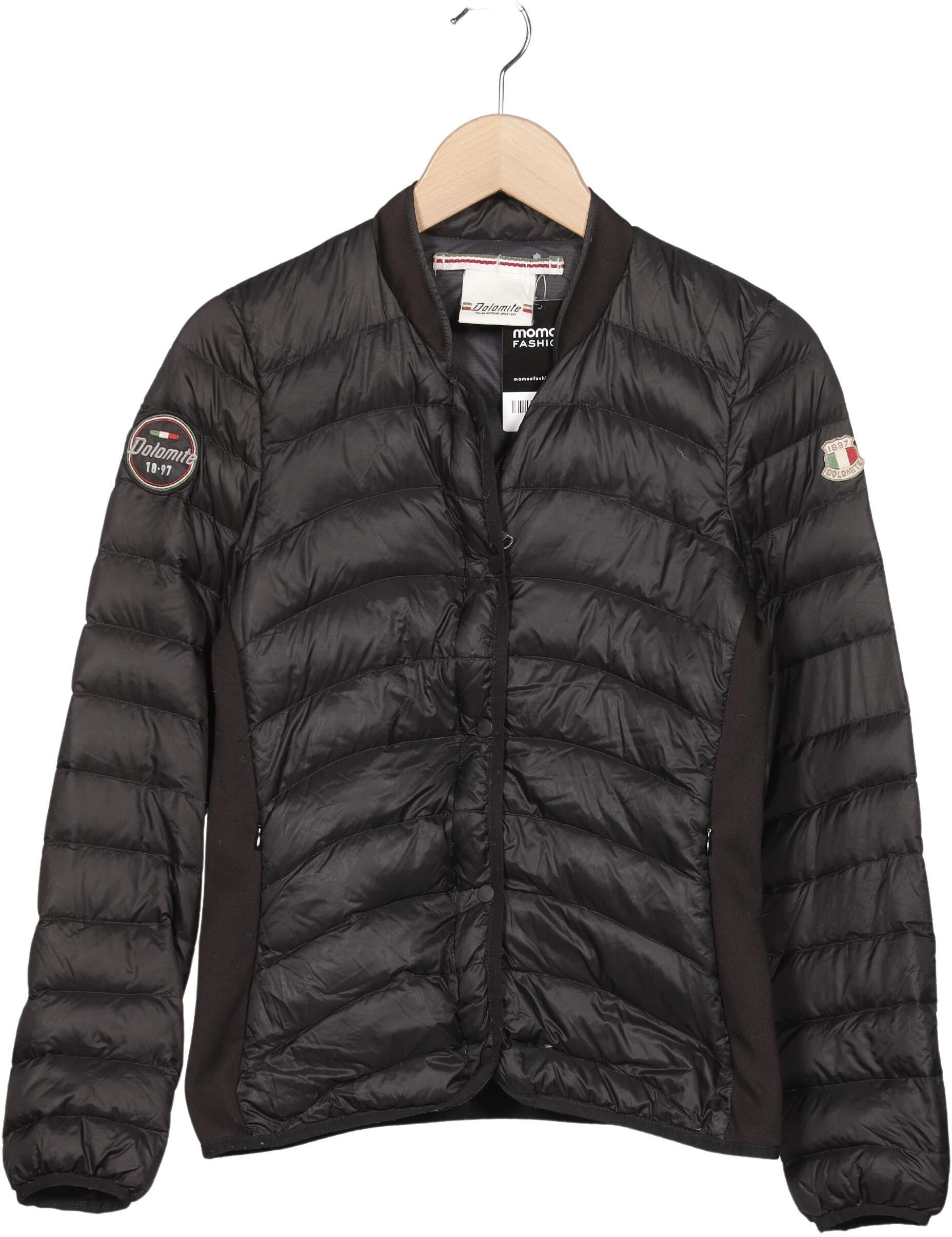 Dolomite Damen Jacke, Schwarz, Gr. S, Synthetik / Daunen - Second Hand