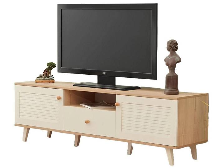 Xlmoebel TV-Schrank Moderner TV-Schrank aus Holz mit viel Stauraum in elegantem Design (1-St., TV-Schrank) Hergestellt in Europa