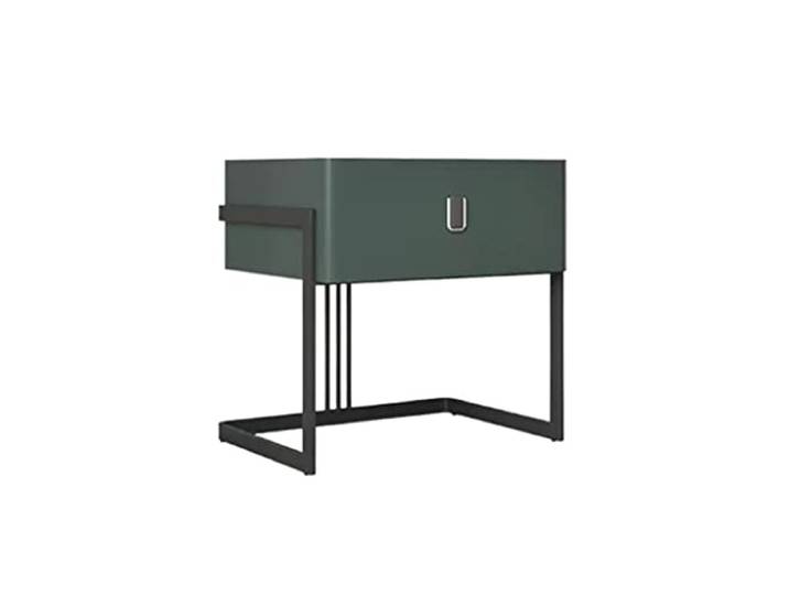 YCCHAH Bett mit Stauraum Nordic Creative Nachttisch Schlafzimmer mit Schublade Schrank Wohnzimmer Mode Sofa Beistelltisch Desktop(A)
