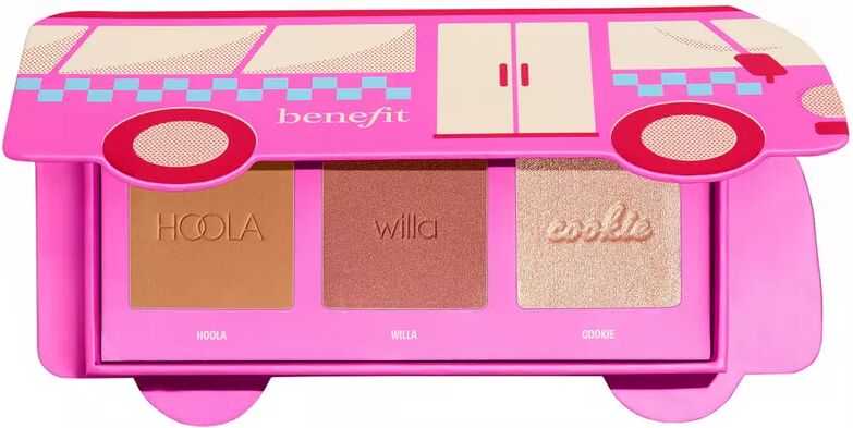 Benefit - Beauty Bus Stop -  Beauty Palette aus Bronzer, Blush & Highlighter, Set