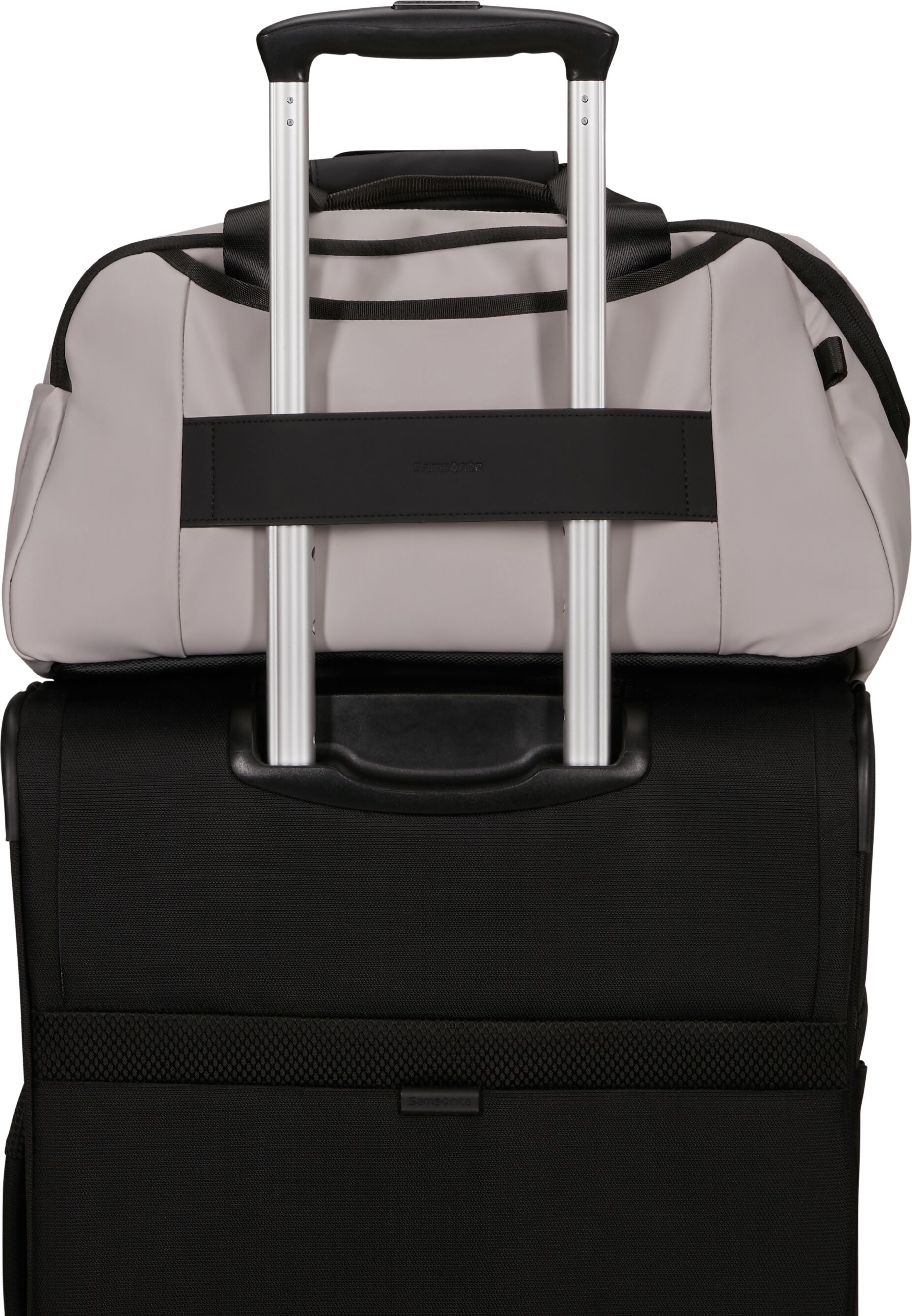 Reiserucksack SAMSONITE "GLAM-GO Underseater", Damen, Gr. B/H/T: 40cm x 20cm x 25cm, beige (ash rose), Polyester, Rucksäcke Reiserucksack, Rucksack Reisetasche Duffle ash rose B/H/T: 40cm x 20cm x 25cm