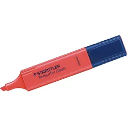STAEDTLER Textmarker Textsurfer rot Packung mit 10 Stück