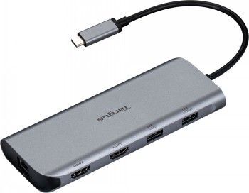 Targus usb-c dual hdmi 4k dock, 140w pd pass-through