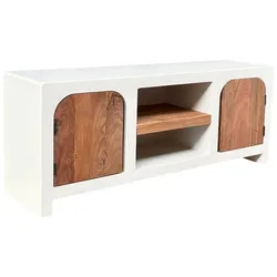 SIT TV-Lowboard Holvik Dekor Weiß