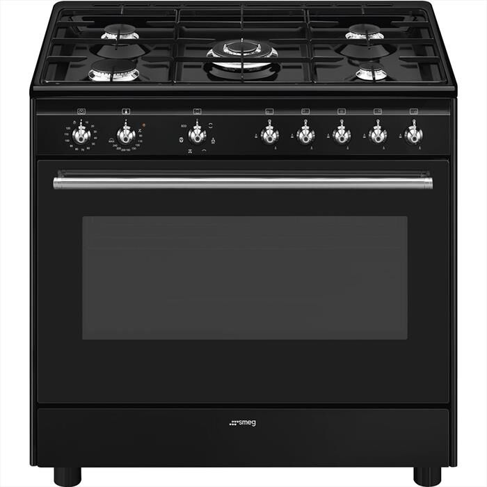 SMEG Cucina Cx91gmbl Classe A-nero