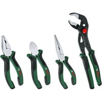 Zangen-Set 1600A02W7K, 4-teilig grün/schwarz