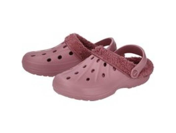 ESMARA® Sabots fourrés femme (rose, 39)