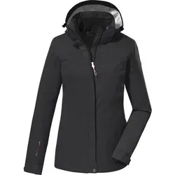 KILLTEC Damen Funktionsjacke KOS 133 WMN JCKT, Größe 46 in Schwarz 00200