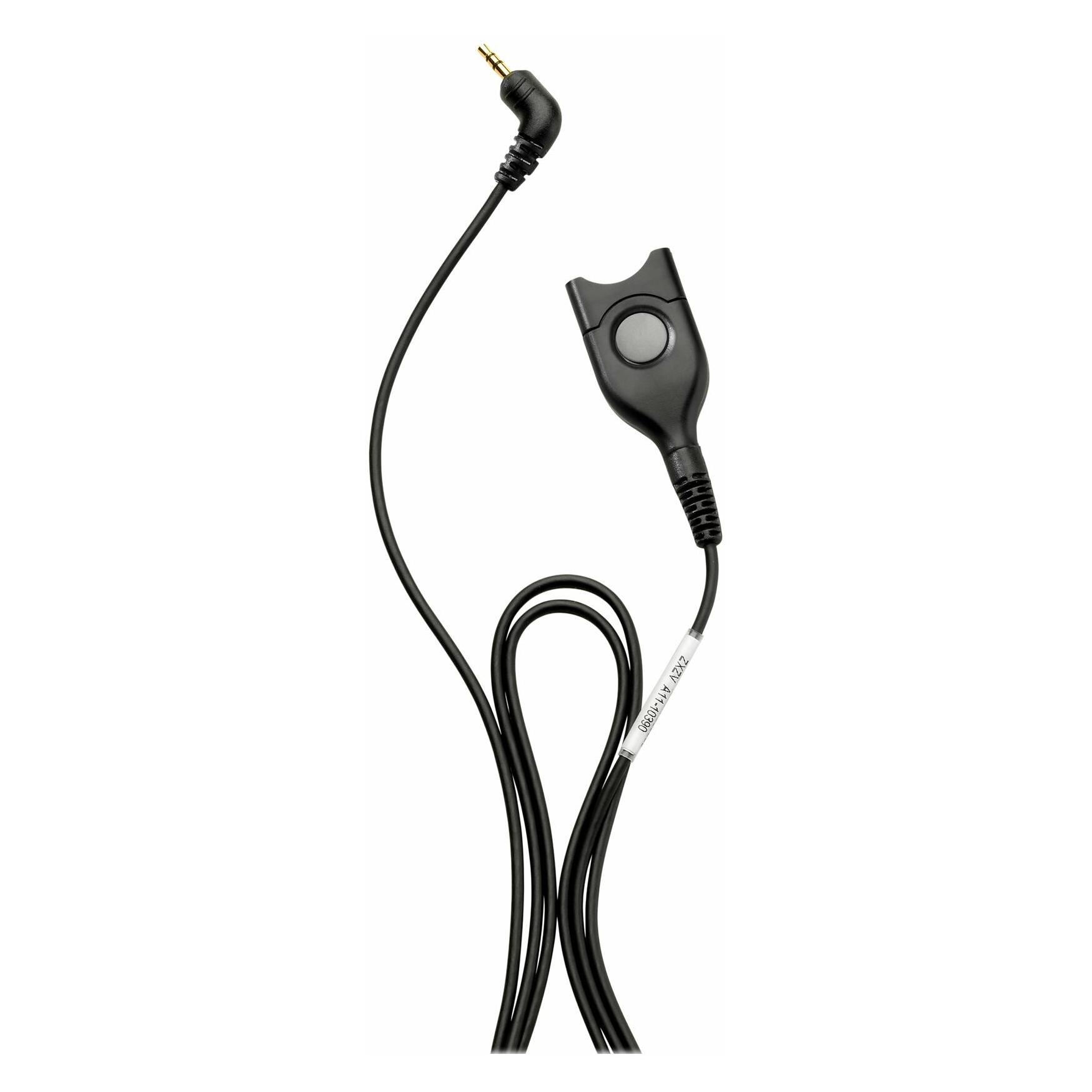 EPOS SENNHEISER CCEL 190-2 DECT/GSM cable. EasyDisconnect with cable to - 3 pole jack p (1000847)