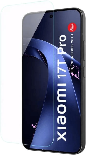 Just In Case Screenprotector van gehard glas voor Xiaomi 17T Pro