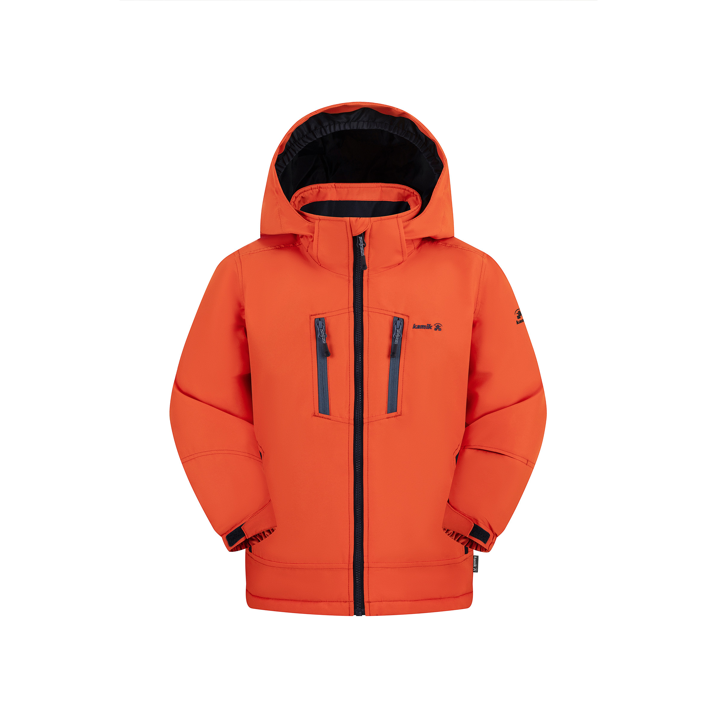 Kamik Hux Kinder Isolationsjacke orange Größe 164 Lifestyle Widerstandsfähig Wasserabweisend