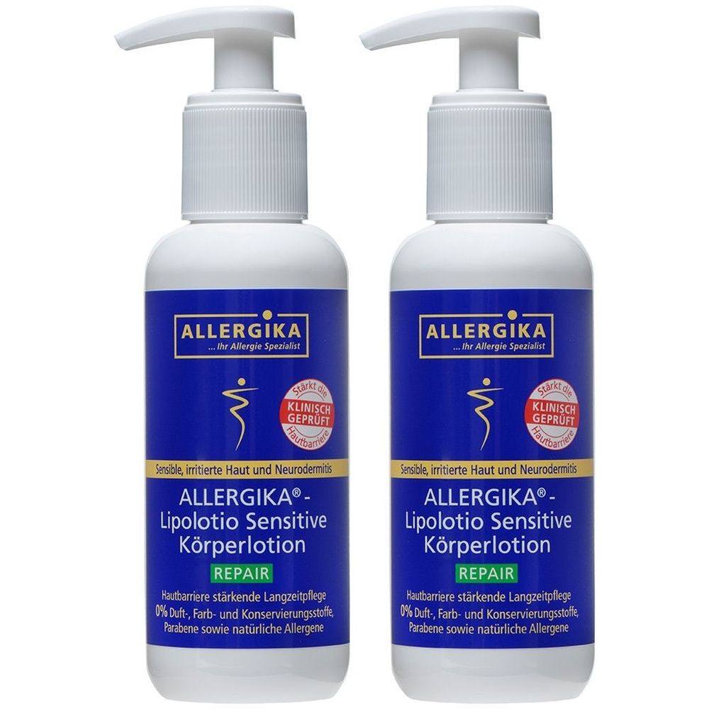 Allergika Lipolotio sensitive 2x 2x500 ml Lotion