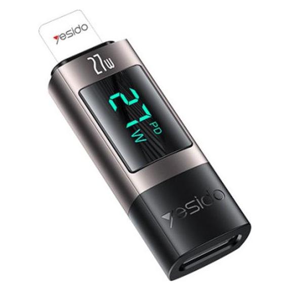 Yesido USB-C auf Lightning Digital Adapter zum Aufladen/Datenübertragung (Lightning) (GS25)