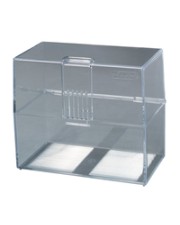 Herlitz A7 Kunststoff Transparent Deutschland index card box empty transparent (1907021)