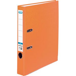 Elba Ordner 100023258 smart Pro, PP, A4, 5cm, Kunststoffordner, orange