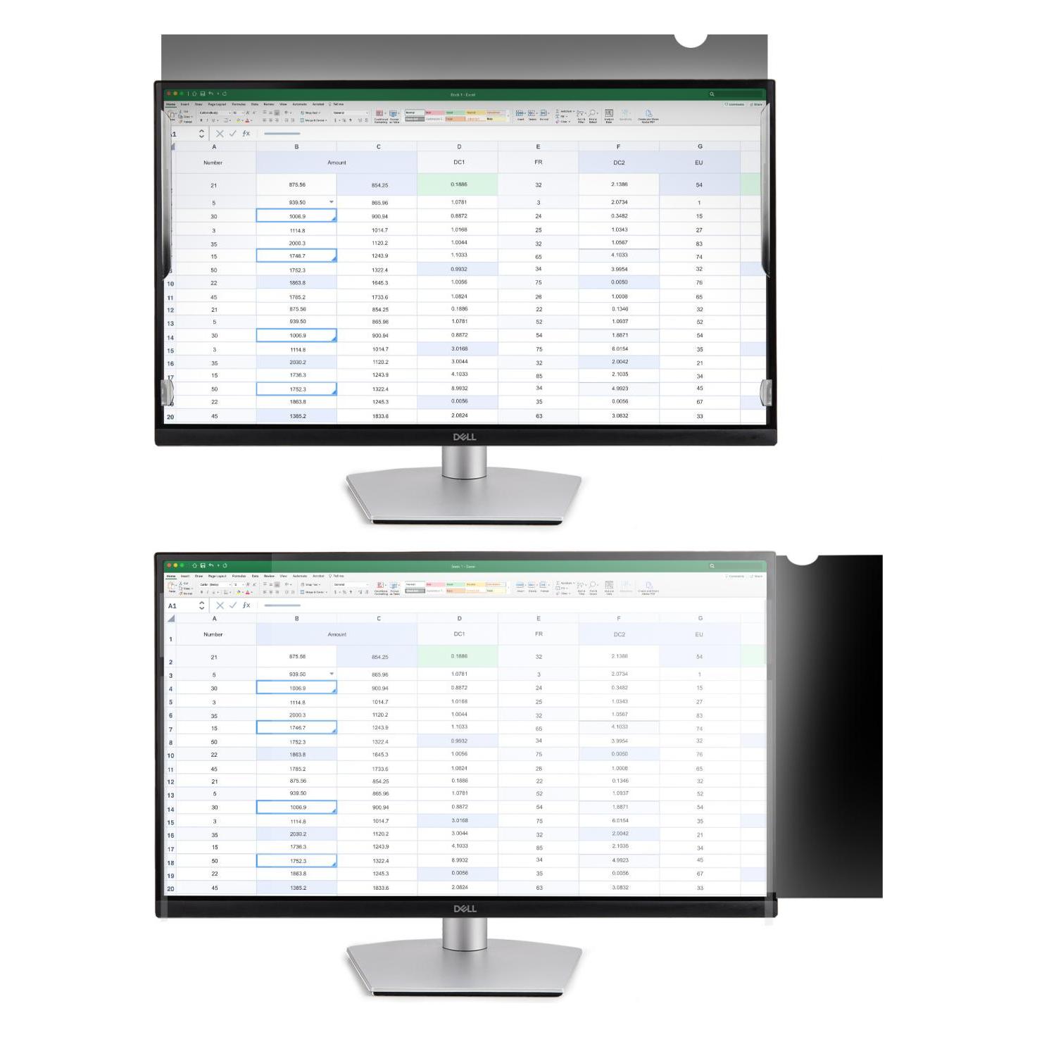 StarTech PRIVACY-SCREEN-22MB Blickschutzfilter Rahmenloser -Privatsphärenfilter (22 Zoll) (22", 16:10) (PRIVACY-SCREEN-22MB)