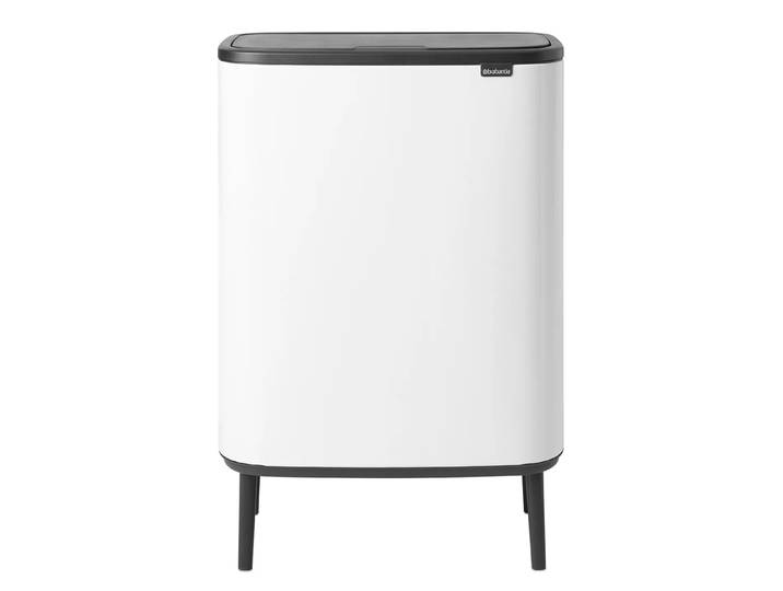 Brabantia Bo touch bin high 60 L Wit