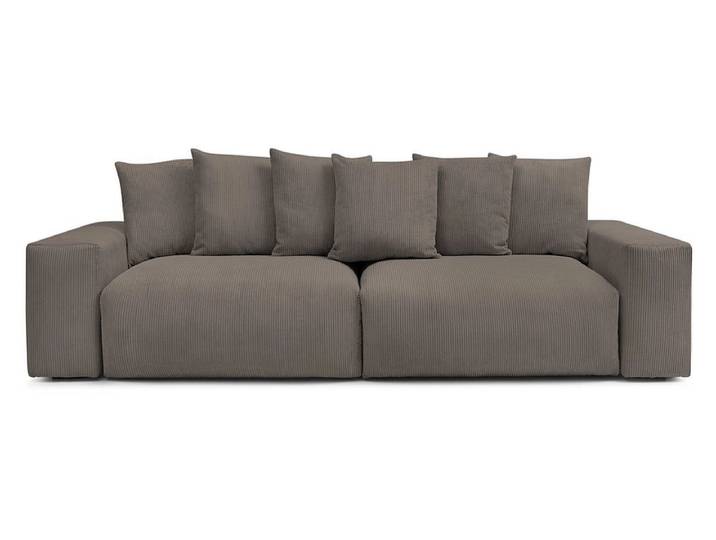 Sofa BOBOCHIC VOLTAIRE Cord-Stoff taupe