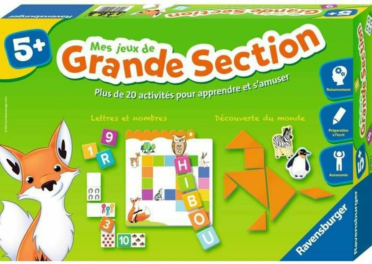 Ravensburger Mijn spelletjes voor de oudere groep, 5-7 jaar, Meerkleurig