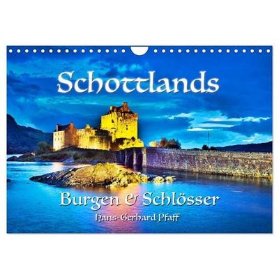 Schottlands Burgen und Schlösser (Wandkalender 2027 DIN A4 quer), CALVENDO Monatskalender