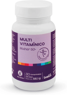 Wells Multivitamínico Mulher 50+ 30 cápsulas
