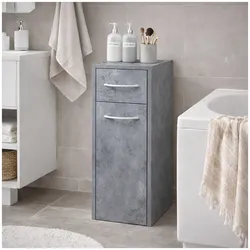 HTI-Living Mehrzweckschrank schmal Thekla Beton
