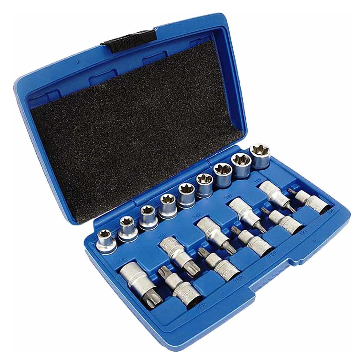 Silver Torx-Steckschlüsselsatz 19-teilig. (35622050)