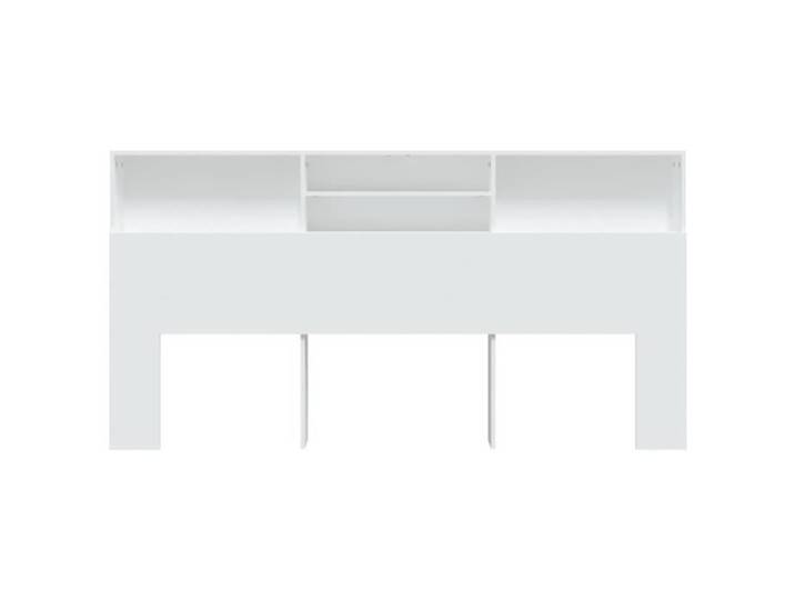 Armoire de tête de lit Blanc FAFEICY 200x19x103 5 cm - Contemporain