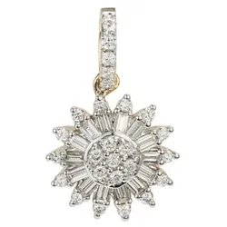 DIAMOUR Anhänger 40 Diamanten zus. ca. 0,30ct Gold 585