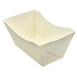 MONOUSO - Fingerfood-Schalen aus Holz 320ml 13,5x8cm (12 Stück)