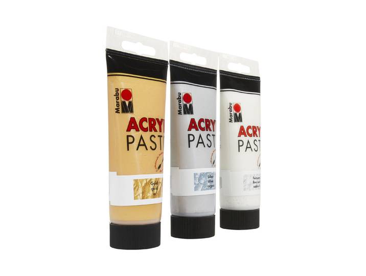 Marabu Acryl Pasten Sortierung