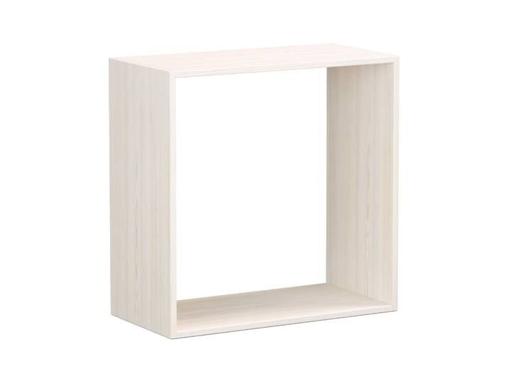 Naturwohnen Regalwürfel aus Massivholz Naturweiß 80x80x40 cm Laura Regalwürfel offen bioola® colour veredelt 100% Bio & Vegan