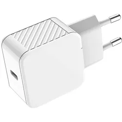 Bigben Cs20wcpdcblmficrw (20 W), USB Ladegerät, Weiss