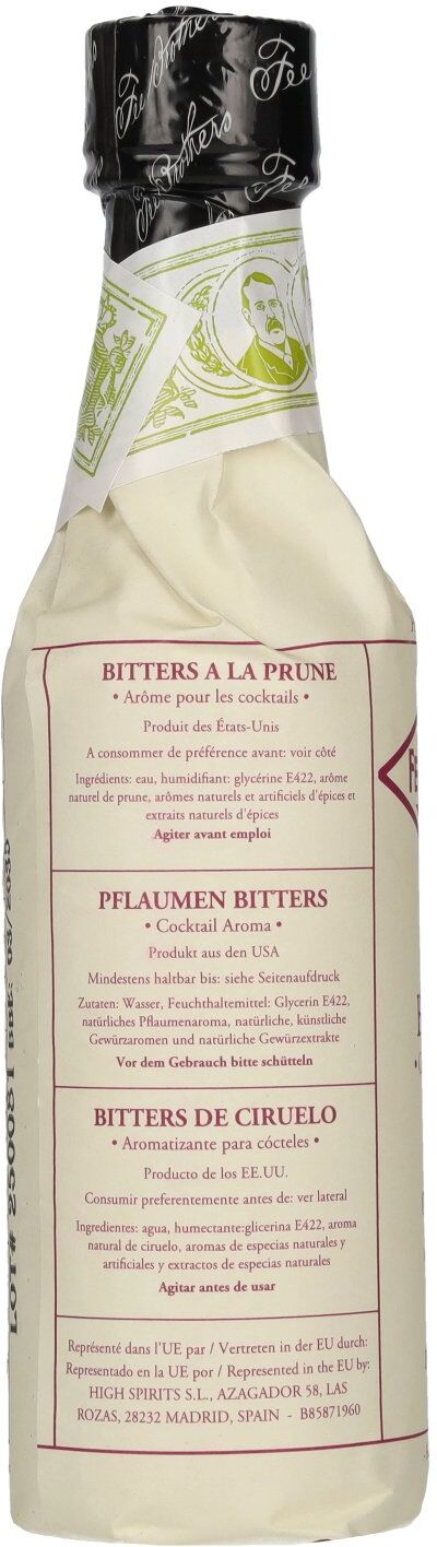 Fee Brothers Plum Bitters 12% Vol. 0,15l