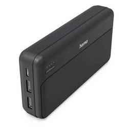 Hama Powerbank 20000 mAh Fast Charge LiPo Anthrazit Statusanzeige 00201774