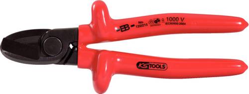 KS Tools 1000V Einhand-Kabelschneider, 215mm 117.1259