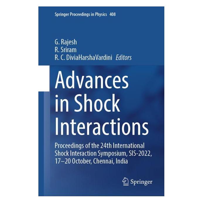 Springer Advances in Shock Interactions (Englisch, Hardcover, R. Sriram, R/C DiviaHarshaVardini G. Rajesh) (61519213)